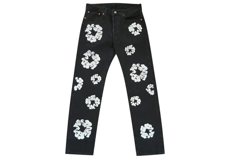 Denim Tears x Levi's Cotton Wreath Jean Black