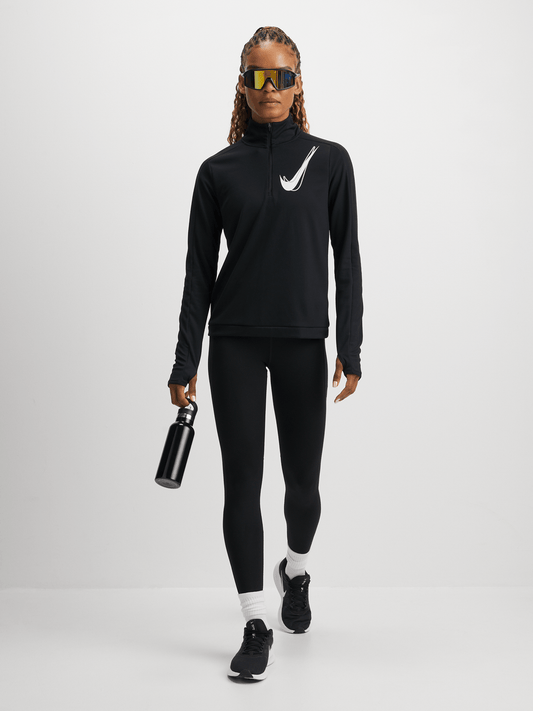 Nike Womens Swoosh Dri-FIT 1/2 Zip Running Mid Layer Top Nike