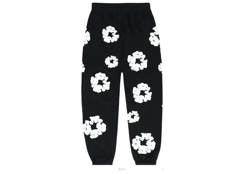 Denim Tears The Cotton Wreath Sweatpants Black