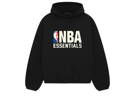 Fear of God Essentials NBA Hoodie Black